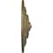 Ekena Millwork Classic Ceiling Medallion (Fits Canopies up to 4 1/8"), 13 1/4"OD x 1/2"P, Mississippi Mud Crackle CM13CLMMC - alternate 2